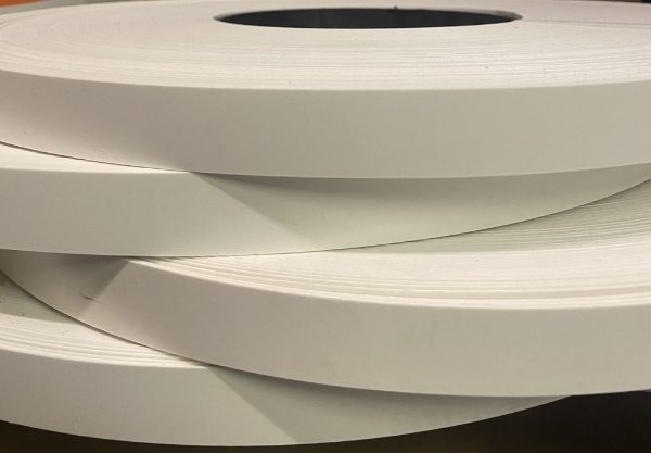 White Paintable Edging   42x0.8mm ABS