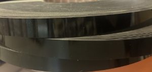 Black High Gloss         22x0.8mm PVC